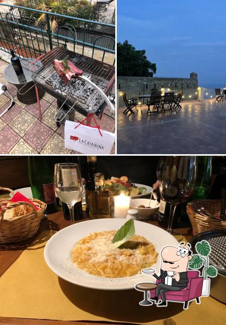 Tra le diverse cose da Casa Gioia Home Restaurant & Aperitif (Reservation required) si possono trovare la interni e cibo