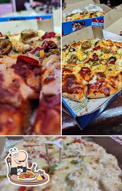 Pick pizza at Cheese & Grill