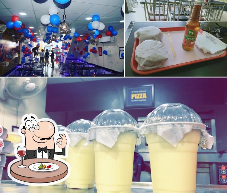 The image of food and beer at Hungry Point