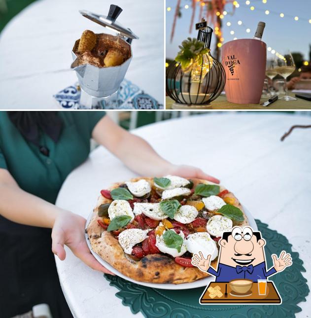 Cibo al L'hostaria della Pizza
