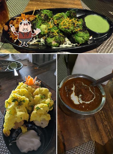 Food at Liquid Lounge Bar