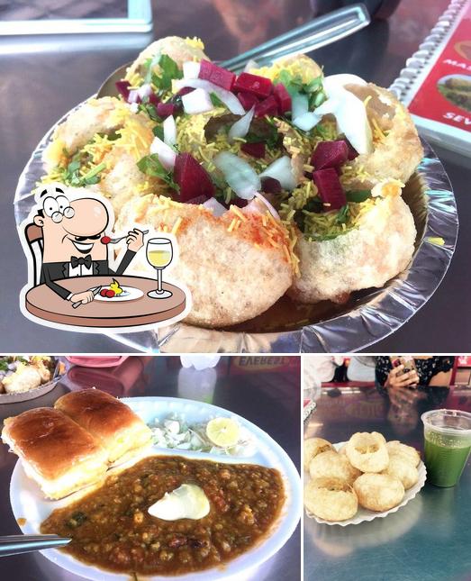 The restaurant's food and beverage