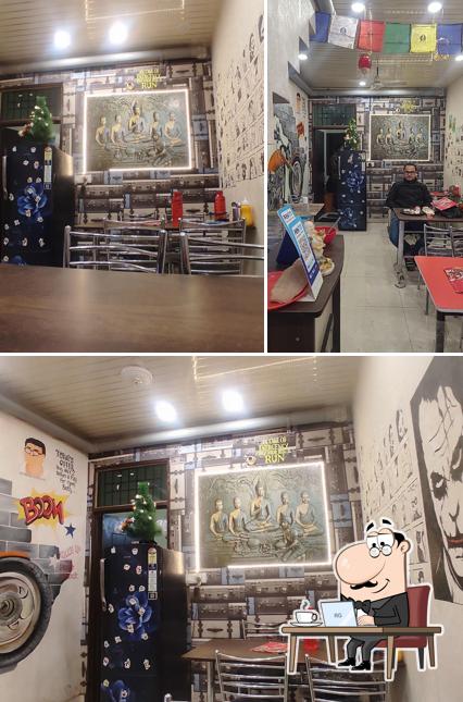 The interior of Siliguri Spices