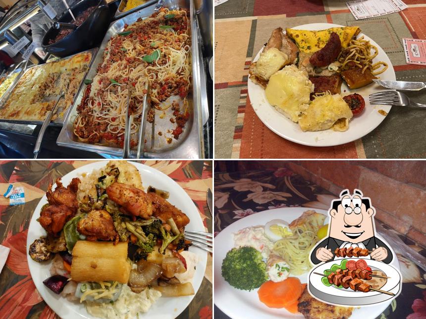 Comida em Restaurante Caminho do Trem