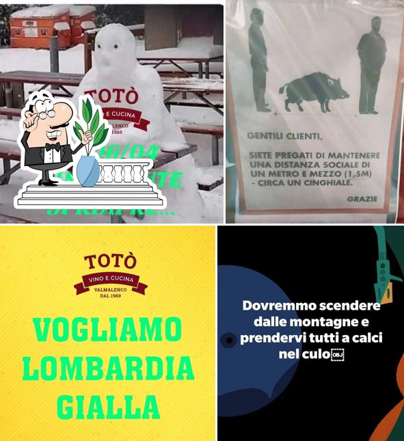 Gli esterni di TOTO' VINO E CUCINA