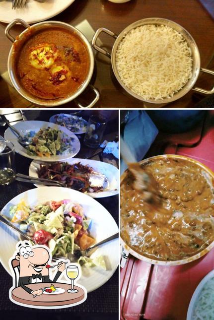 Food at Spice Route Restaurant Mohali