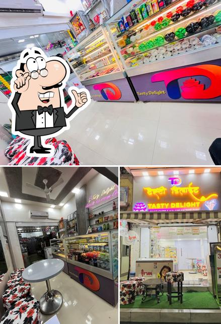 The interior of Tasty Delight