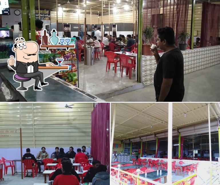The interior of Vishwas Family Veg Restaurant and Garden