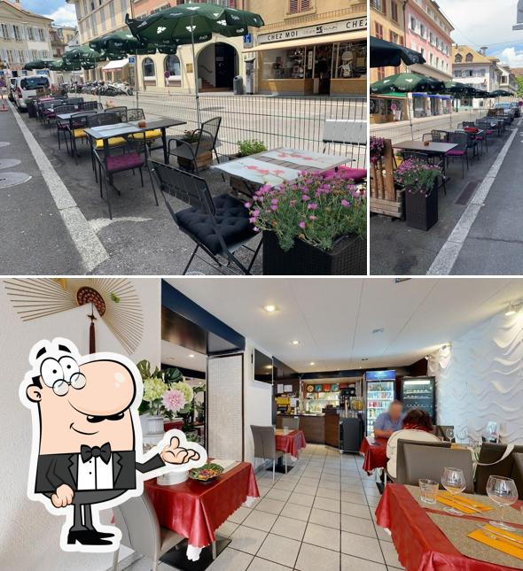Siediti a un tavolo di Restaurant Le Lotus