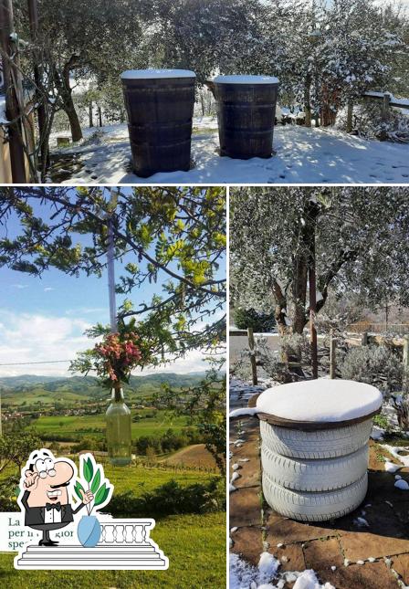 Goditi la vista dagli esterni di Agriturismo Casa Fonsi