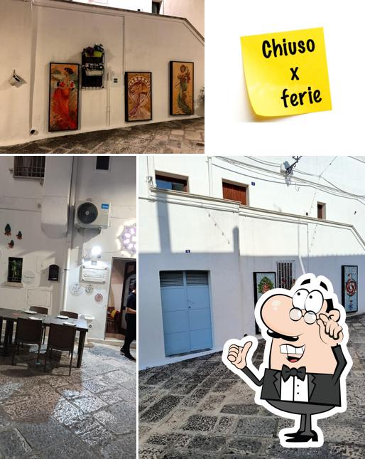 Gli interni di Braceria dal Centurione