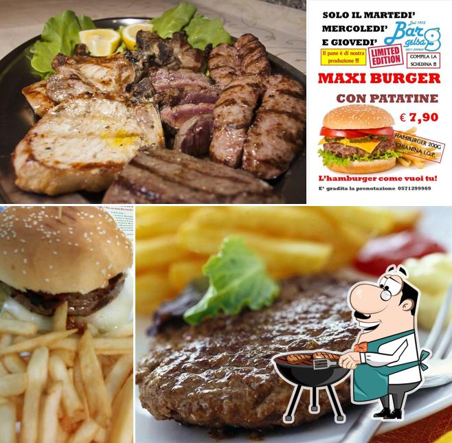 Prenditi i piatti di carne a Bar gelsa