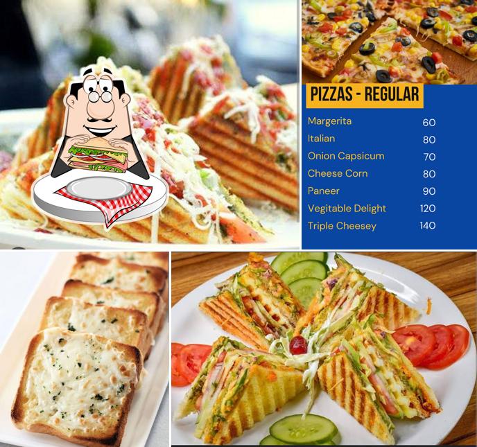 Club sandwich at Odd Even
