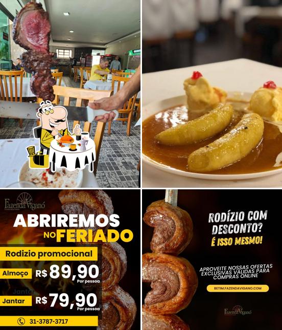 Comida em Churrascaria e Pizzaria Fazenda Vigano Betim