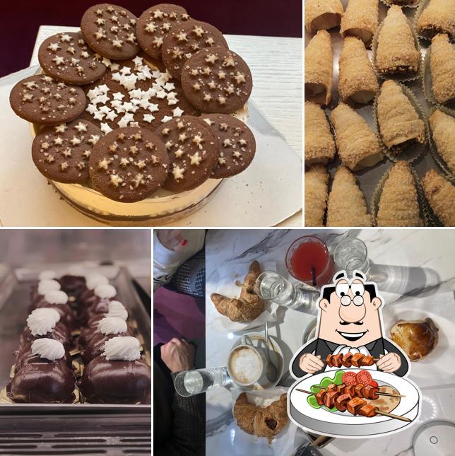 Platti al Bar Pasticceria Aurilia