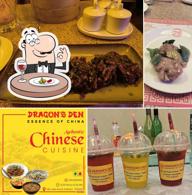 Meals at Dragon's Den Authentic Chinese Restaurant Best Chinese near me Lake Mall Top Chinese Cuisine in South Kolkata