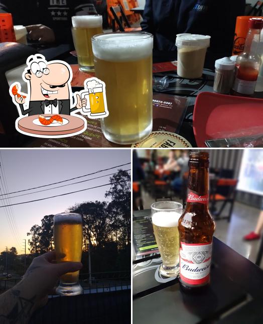 Espetaria Jardim do Lago fornece uma gama de cervejas