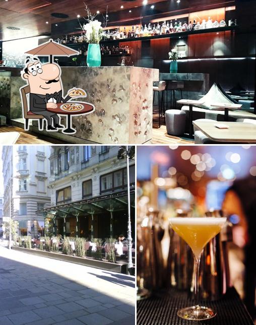 Jetez un coup d’oeil à l’image affichant la extérieur et boisson concernant Fabios