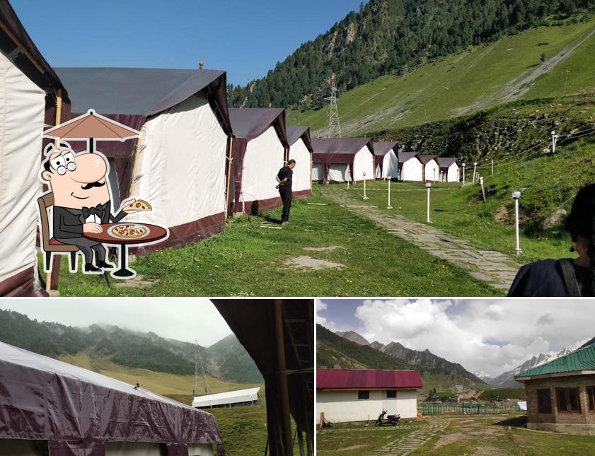 The outside area is an important feature of Green Glamping Resort