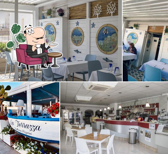Dai un'occhiata agli interni di La Terrazza