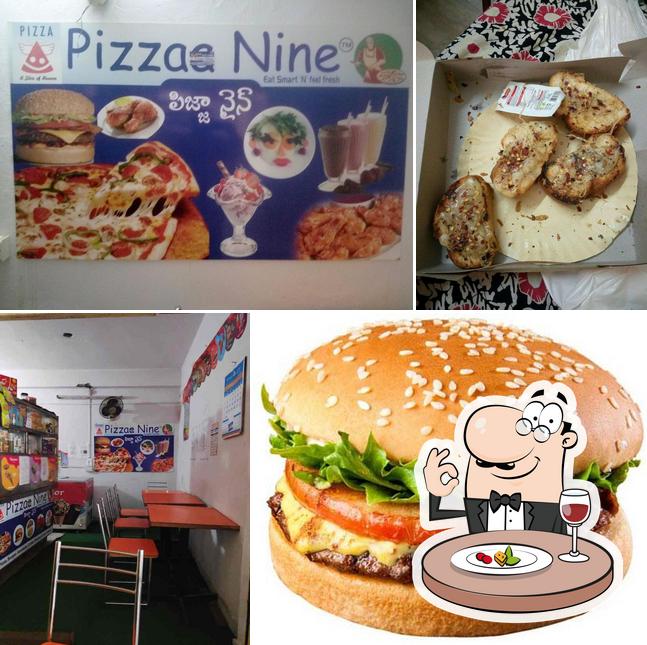 Food at Pizza Nine