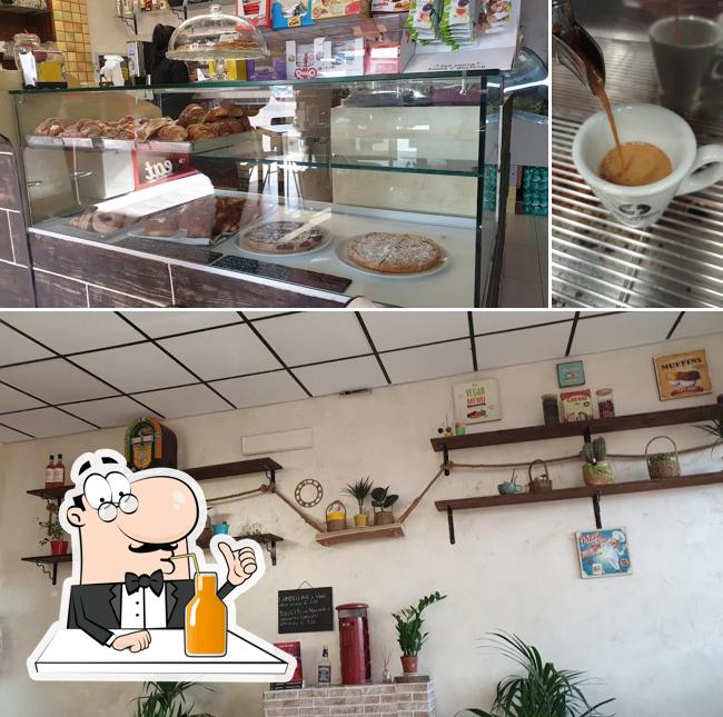 DEW BAR serve un'ampia gamma di cose da bere