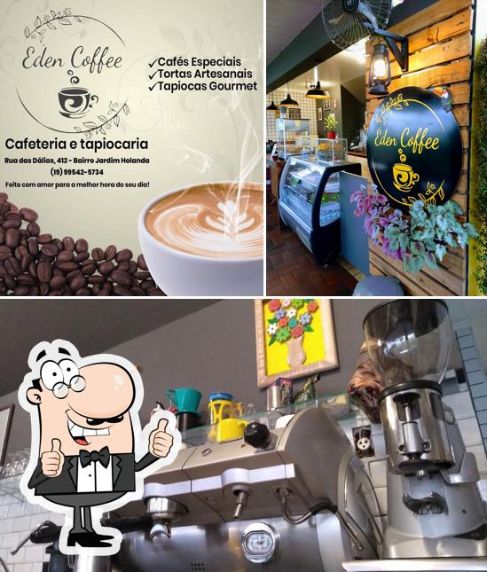 Look at this image of Éden Coffee Cafeteria
