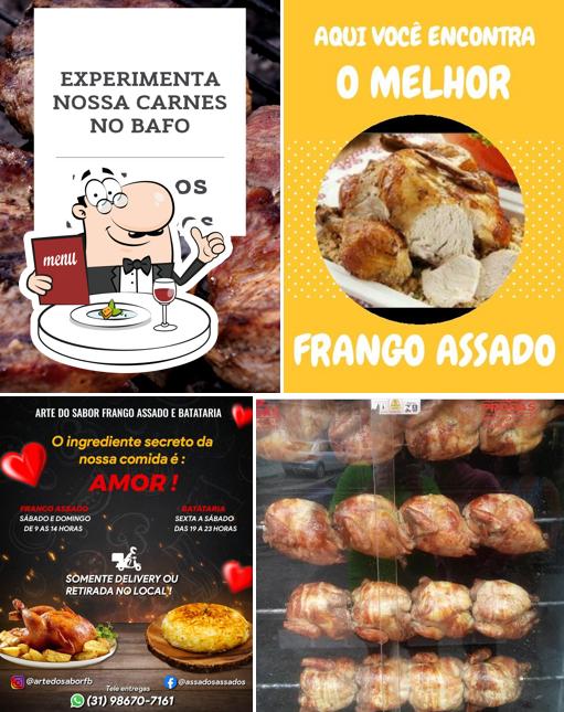 Comida em Frango Assado ARTE DO SABOR