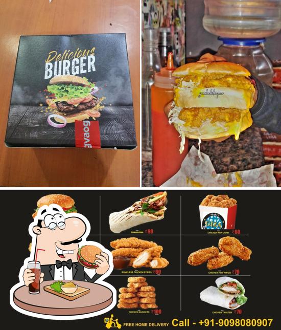 Get a burger at GIZA (MAIN BRANCH) Rajiv Gandhi Chowk