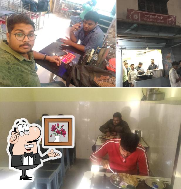 The interior of Gupta Biryani