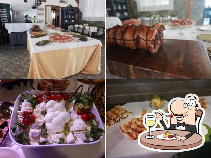 Cibo al Happy Day sala per feste private