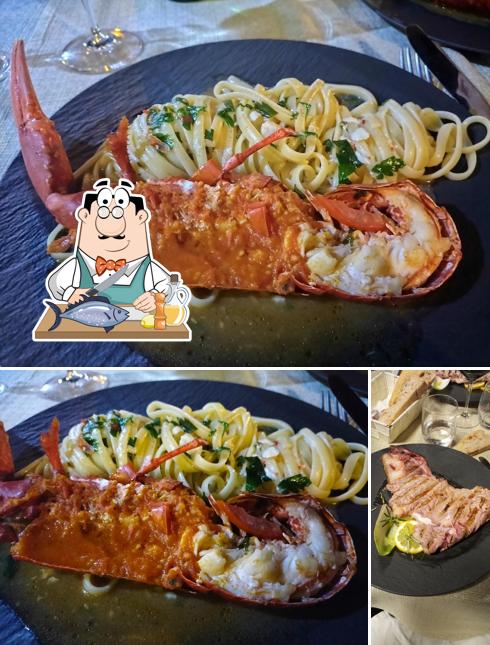 Salmone grigliato al Max Trattoria Enoteca