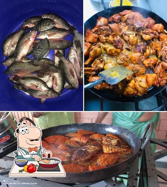 Paella at Olipram Hut