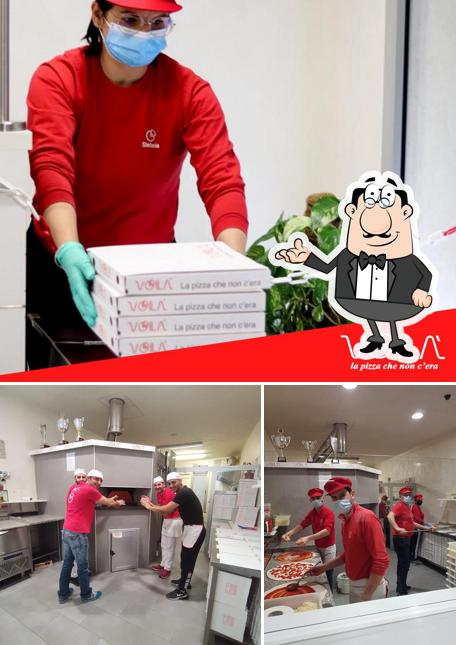 La foto della interni e esterno di Pizzeria Voilà