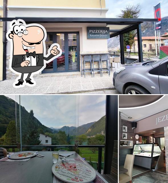 Gli esterni di Pizzerija Jezero