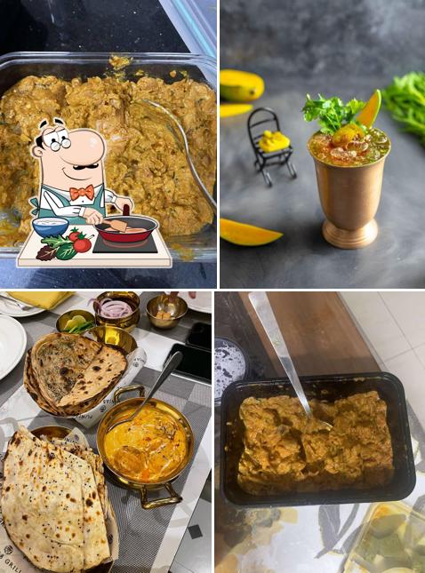 Chicken curry at Punjab Grill WorldMark Gurgaon