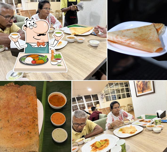 Food at Shree Ramanna Cafe & Wafflewave