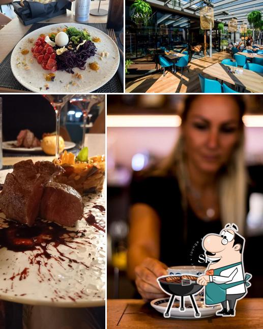 Prova i un pasto a base di carne a Slöo Lounge Atelier