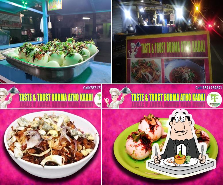 Food at Taste & Trust Burma Atho Kadai