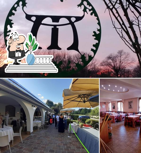 Puoi goderti l'aria fresca da seduto all'esterno di Ristorante Molera