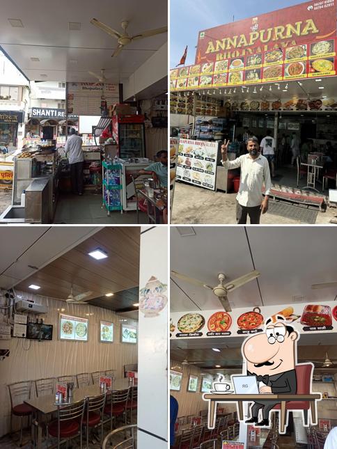 Check out how Shri Annapurna Bhojnalaya looks inside