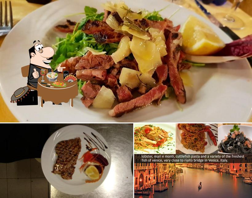 Platti al Trattoria Tre Spiedi