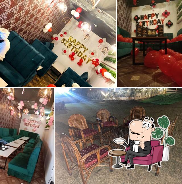 Take a seat at one of the tables at patiala royal kitchen
