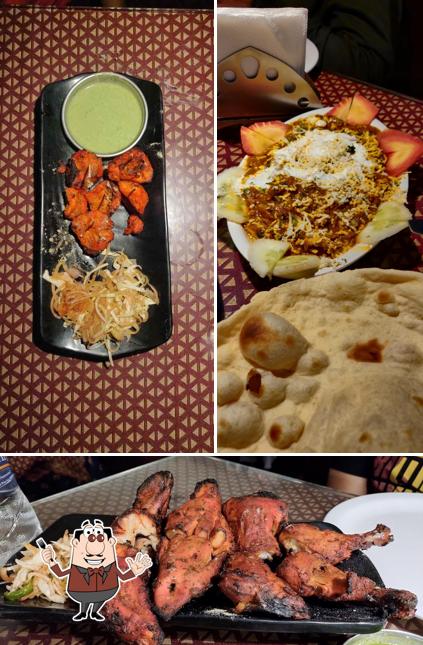 Food at Agra Restaurant