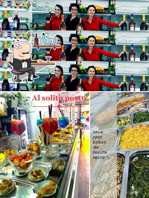 Gli interni di Bar da simone