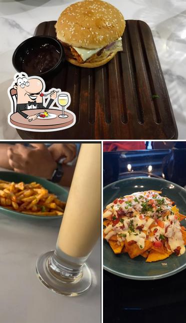 Food at The Bombay Grill