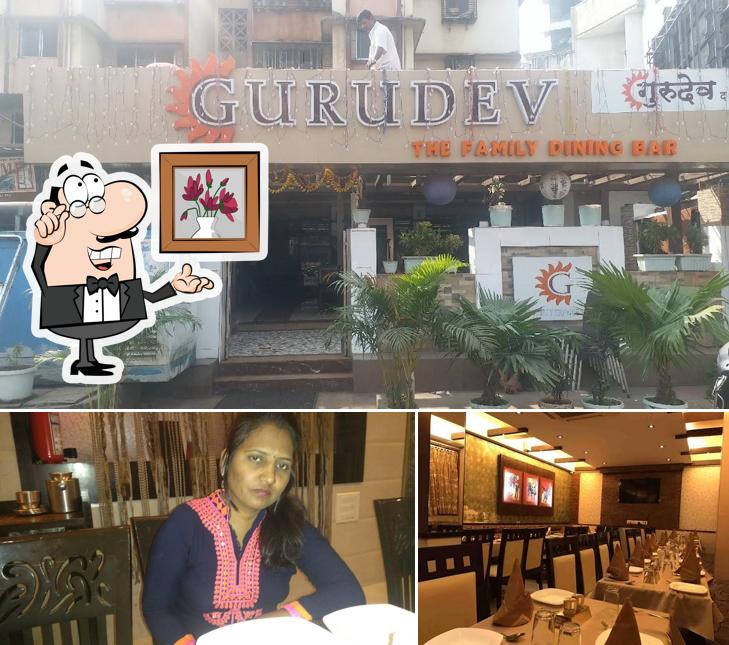 Gurudev Family Dinning Bar is distinguished by interior and exterior