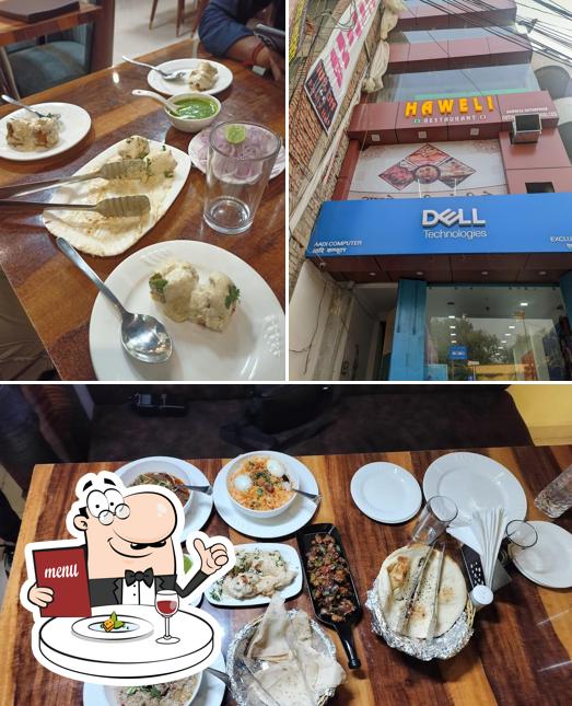 Meals at Haweli Restaurant