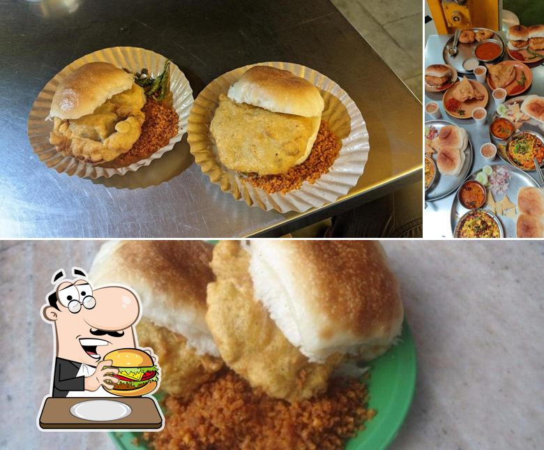 Try out a burger at Joshi Wadewale