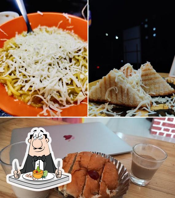 Food at Krishna's Basundi RJ Cafe